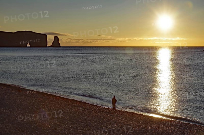 Angeler stands by the sea
