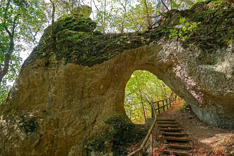 Rock gate at the Inzigkofer Grotten