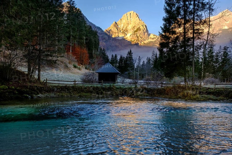 Sunrise at the Schiederweiher