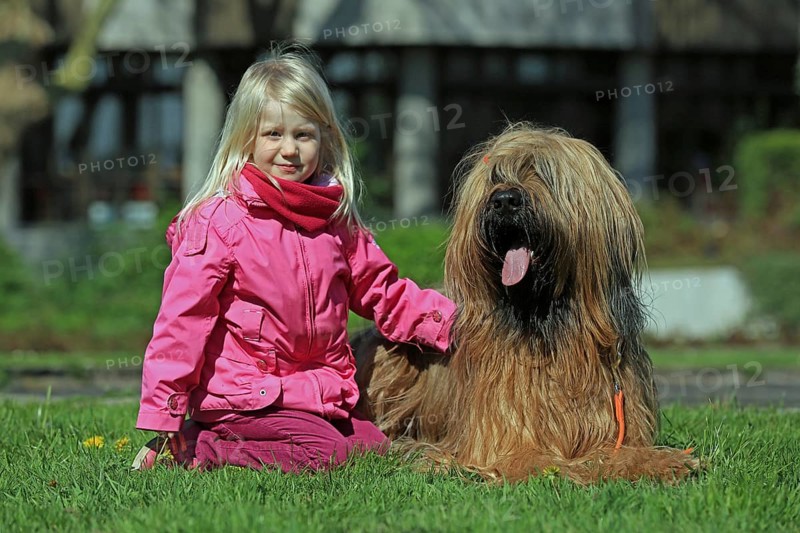 Girl with dog