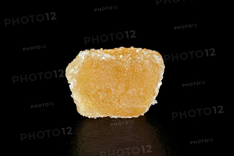 Candied ginger cut into cubes