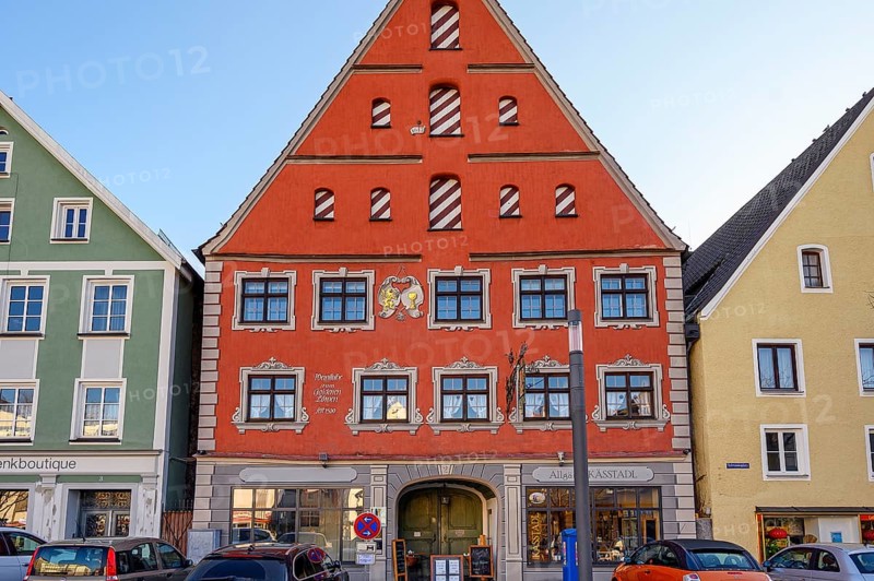 Red facade