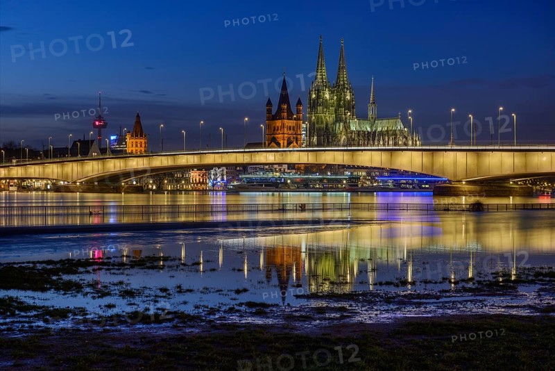 High water in Cologne