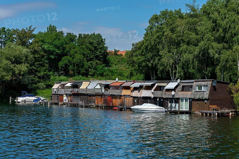 Holiday homes with boat garage on Lake Schwerin