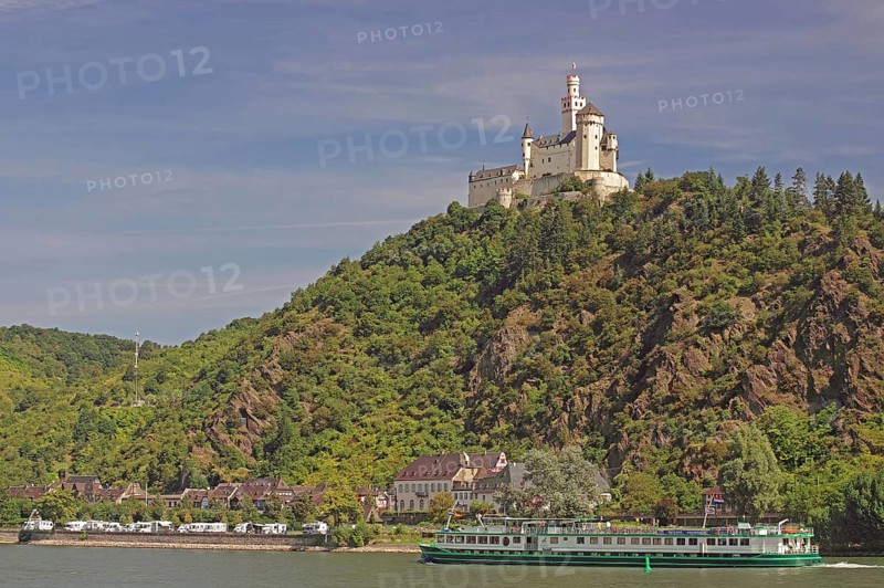Medieval castle on a mountain