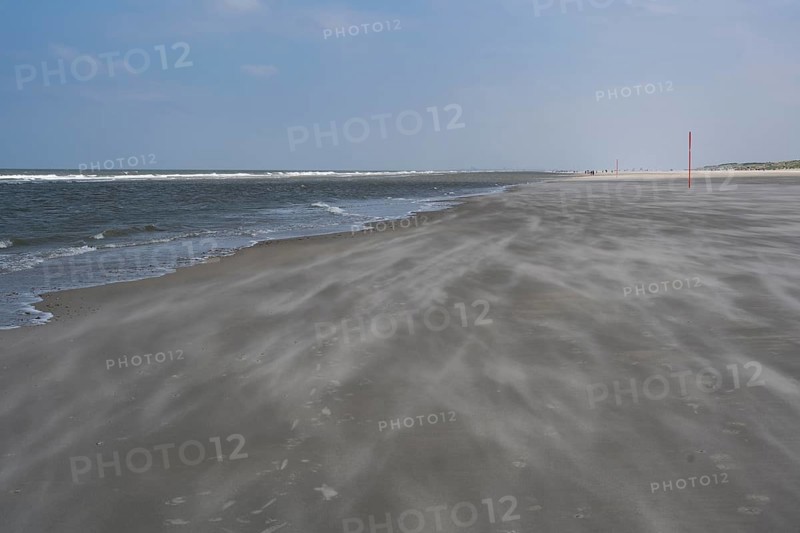 Long empty sandy beach