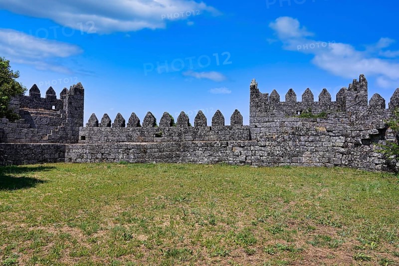 Castle inner courtyard