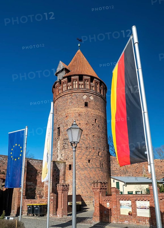 Prison tower on the castle grounds