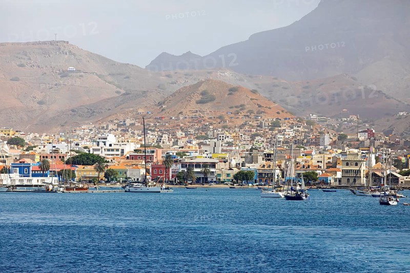 Mindelo harbour bay