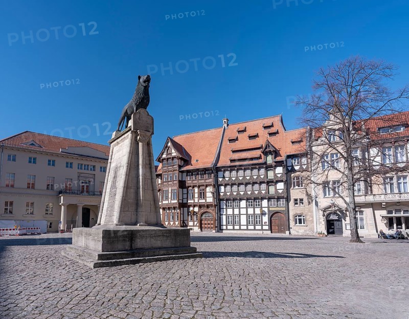 Burgplatz with State Museum in Vieweg House