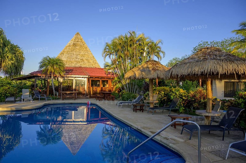 Pool of the Guacamaya Lodge
