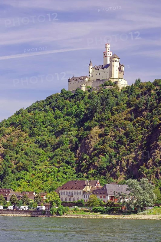 Medieval castle on a mountain