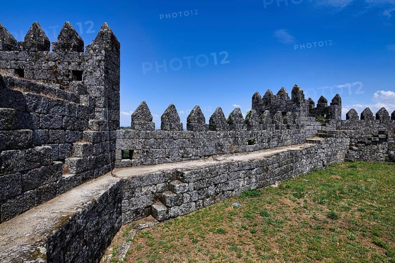 Castle inner courtyard