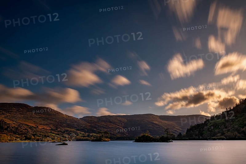 Lake Glenmore in autumnal landscape