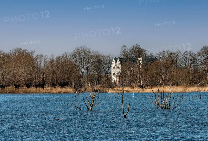 Nature reserve at the Mellnitz Ueselitzer Wiek on Ruegen