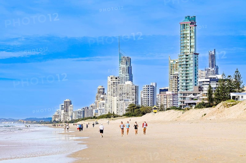 Surfers Paradise Skyline and Beach