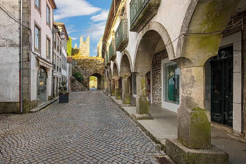 Main street with King's gate
