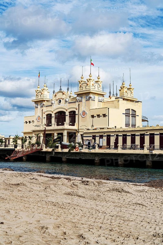 Antique bathhouse