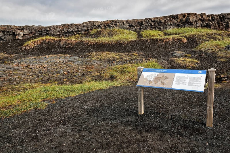 Sign saying Welcome to the North American Plate