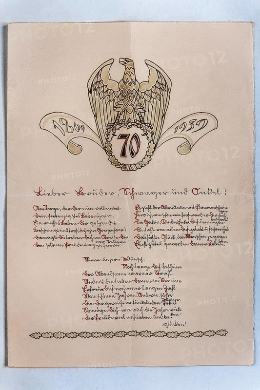 Bief in Suetterlin script from 1939