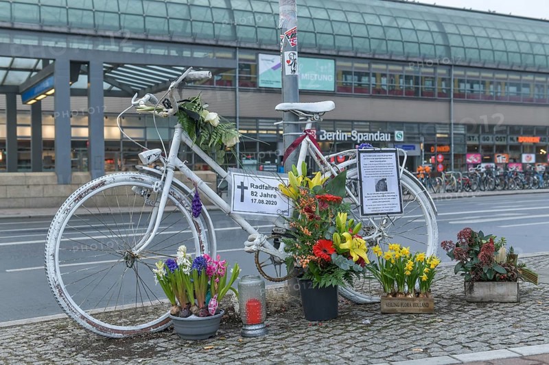 Ghost bike