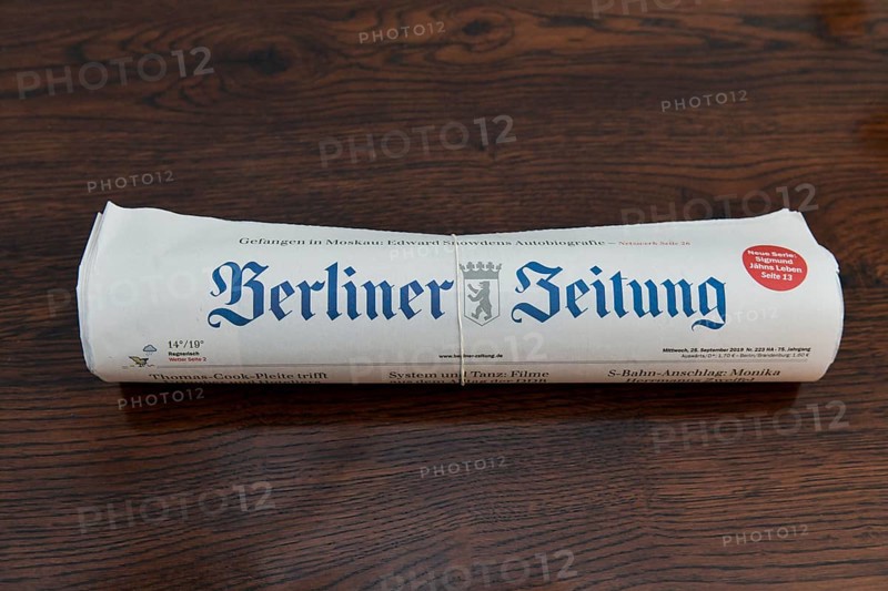 Daily newspaper Berliner Zeitung