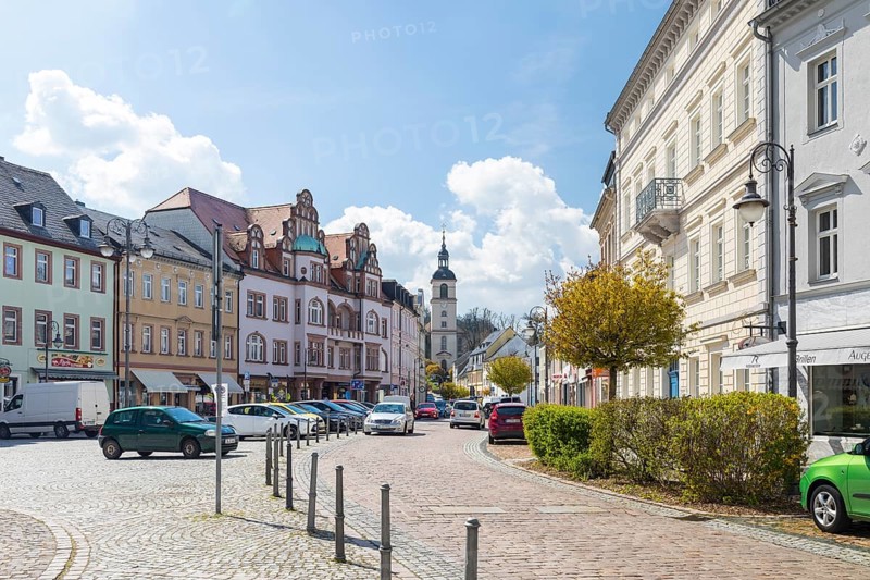 Obermarkt with St. Nicholas Town Church