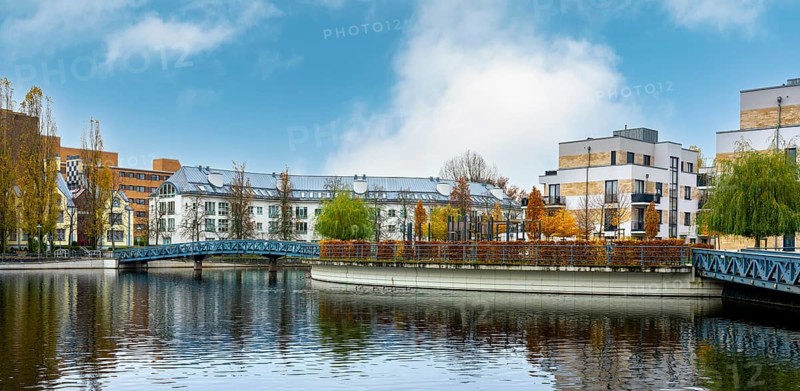 Luxury residential complex at Tegeler Hafen