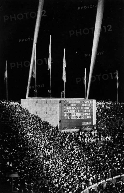 The message of Baron Pierre de Coubertin at the Victory Table
