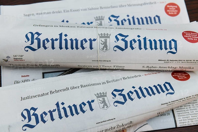 Daily newspaper Berliner Zeitung