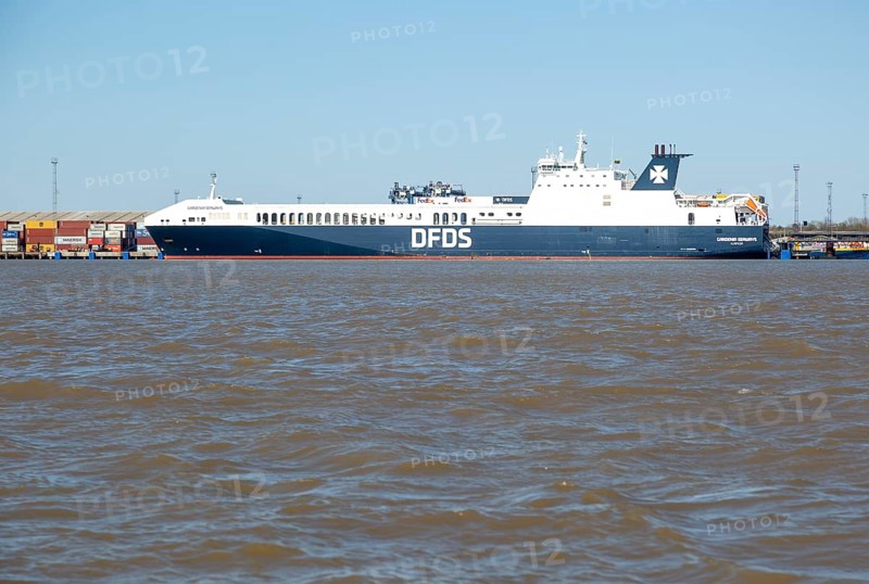 DFDS Gardenia Seaways freight Ro-Ro cargo ferry
