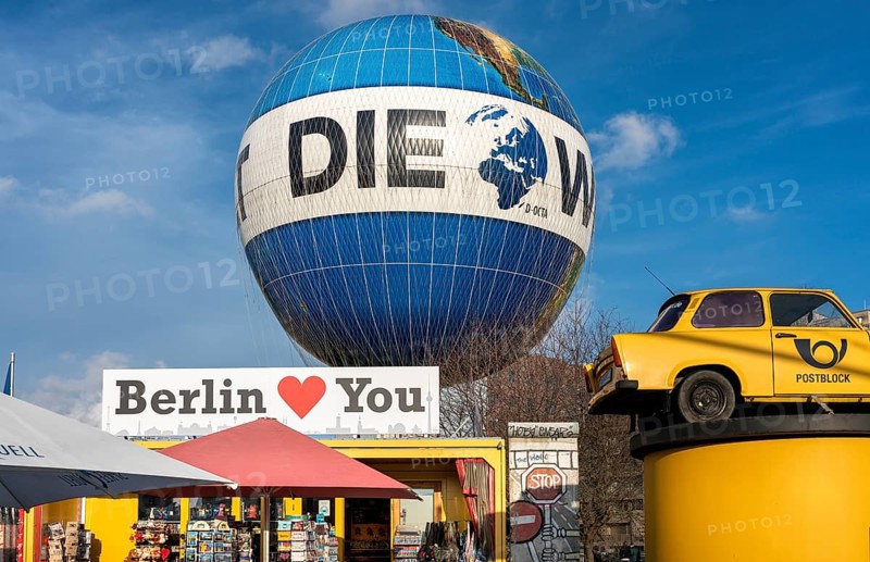 Berlin Hi Flyer die Welt at the Ministry of Finance in Mitte