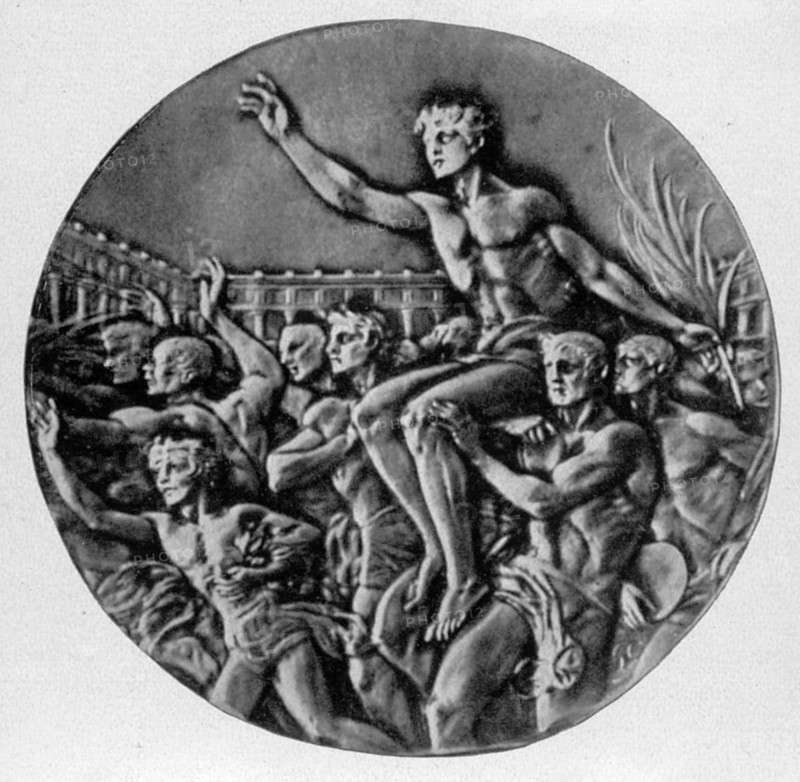 The Olympic medal