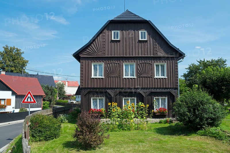 Typical wooden house