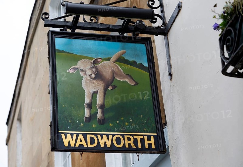 Sign for the The Lamb