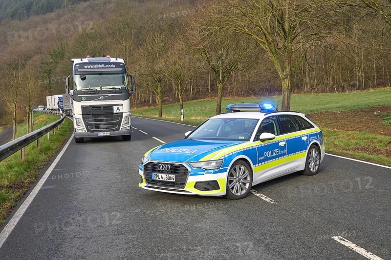 Police patrol car