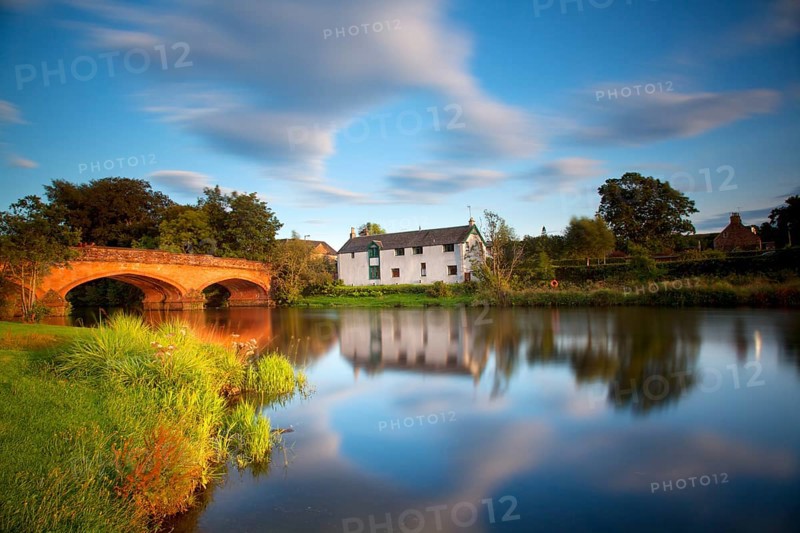 The red bridge over the river Teith became famous after Dr. Finlay s Casebook a BBC TV series was shot here