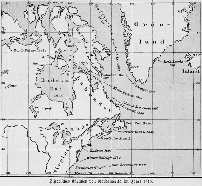 Historical map 1610