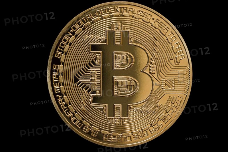 Coin of the cryptocurrency Bitcoin