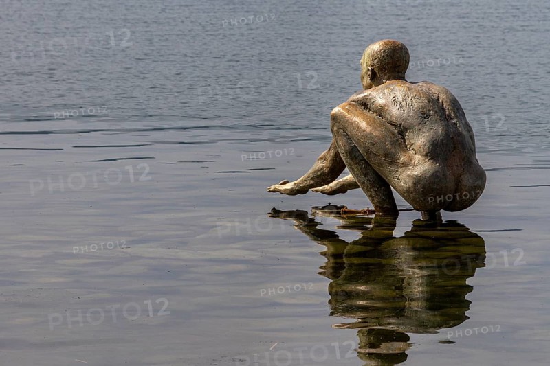 The artwork El Nino in Radolfzell on Lake Constance