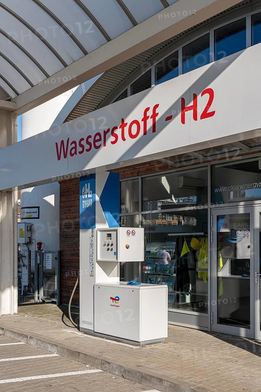 Hydrogen filling station in Holzmarktstrasse