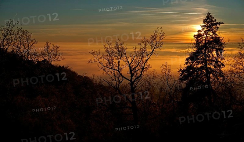 Setting sun