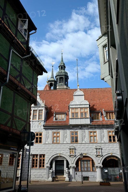 Ratskeller with town church