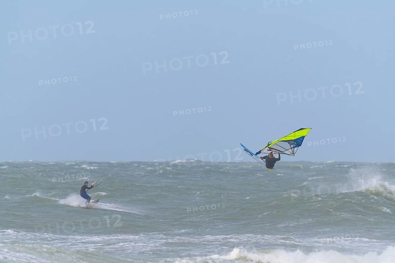 Breaking Wave with surfer