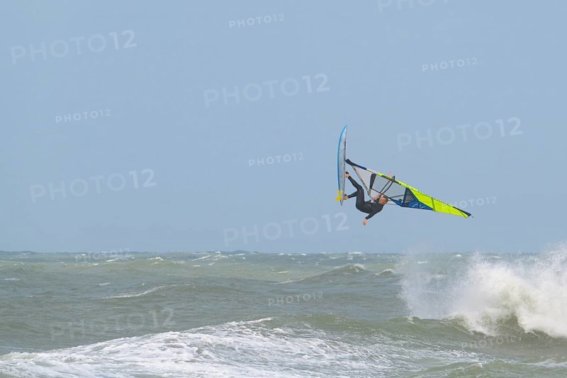 Breaking Wave with surfer
