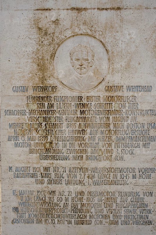 Gustav Weisskopf Monument