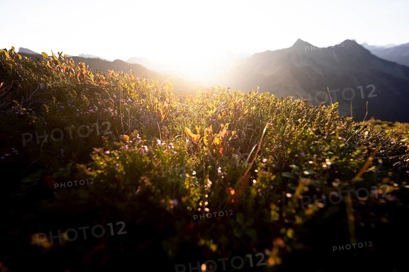 Sunrise on Portlakopf in autumn