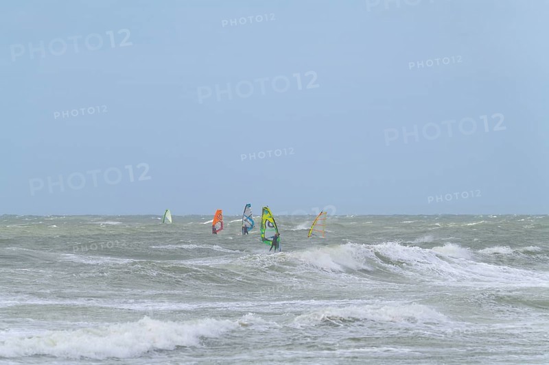 Breaking Wave with surfer
