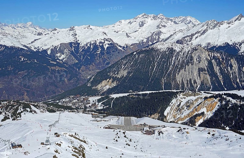 View of ski slope