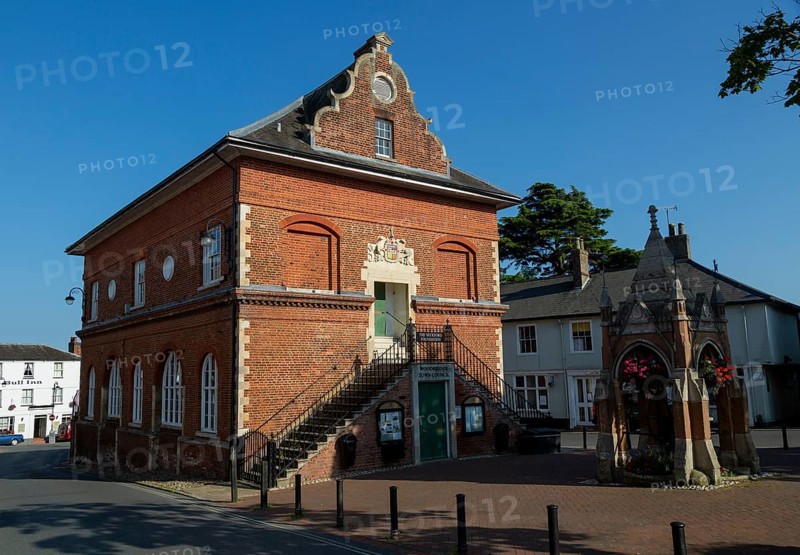 The Shire Hall and Corn Exchange built by Thomas Seckford c 1575
